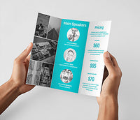 Full 12 pt .Color Gloss Brochures