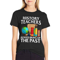 Funny History Teacher Design For Men Women Social Studies  Heathered Texture T-Shirt