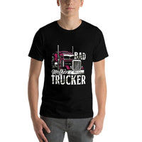 Truck Trucker Highway 18 Wheeler Delivery  Graphic-printed T-Shirt