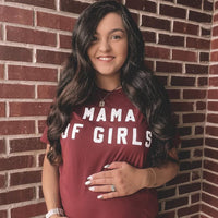 MAMA OF GIRLS - (Block Font) - Unisex Tee