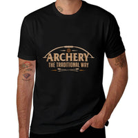 Archery The Traditional Way Sports Hunting  Durable T-Shirt