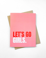 Cute Galentine's Day Card Bachelorette Bridesmaid Card