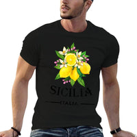 Sicily Italy Fresh Italian Lemons For Sicilians  Affordable Price T-Shirt