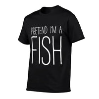 Pretend Im A Fish Adult Kids Men Women Costume  Vintage-inspired T-Shirt