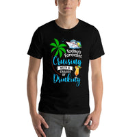 Todays Forecast Cruising with A Chance of Drinking Cruise  Moisture-wicking T-Shirt