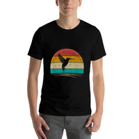 Retro Hummingbird Bird Watching Bird Hummingbird Lover  Versatile T-Shirt