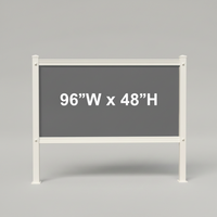 96W x 48H Sign Frame