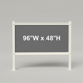 96W x 48H Sign Frame