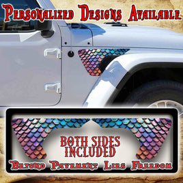 Scales fender vent for the JL or JT 2018 or newer