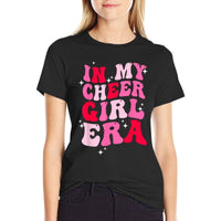 In My Cheer Girl Era Groovy Cheerleader Cheerleading Girl  Classic T-Shirt