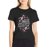 Korean Drama Funny Kdrama Korean With English Subtitles  Odor-resistant T-Shirt