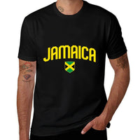 Jamaica Jamaican Vintage Athletic Throwback Souvenir  Tagless Design T-Shirt
