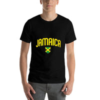 Jamaica Jamaican Vintage Athletic Throwback Souvenir  Tagless Design T-Shirt