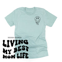 Living My Best Mom Life - (w/ Melty Lightning Eyes)  - Unisex Tee