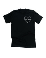 CUSTOM NAME (Heart Around) - PERSONALIZE IT! - Unisex Tee