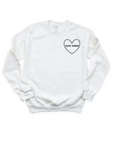 Custom Name (Heart Around) - PERSONALIZE IT! - Basic Fleece