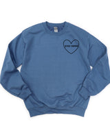 Custom Name (Heart Around) - PERSONALIZE IT! - Basic Fleece