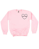 Custom Name (Heart Around) - PERSONALIZE IT! - Basic Fleece