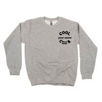 Cool _____ Club - Smiley (pf&b) - (PERSONALIZE IT!) - BASIC Fleece