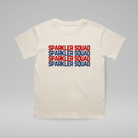 SPARKLER SQUAD TEE - VINTAGE CREAM