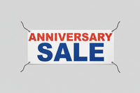 Anniversary Sale Banners — 2' x 5' Custom Vinyl