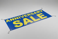 Anniversary Sale Banners — 2' x 5' Custom Vinyl