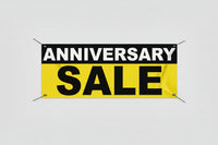 Anniversary Sale Banners — 2' x 5' Custom Vinyl