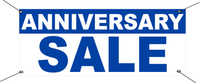 Anniversary Sale Banners — 2' x 5' Custom Vinyl