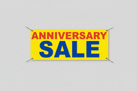 Anniversary Sale Banners — 2' x 5' Custom Vinyl
