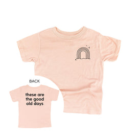 Rainbow Pocket - These Are The Good Old Days - Child Tee