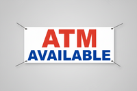 ATM Banners — 2' x 5' Vinyl