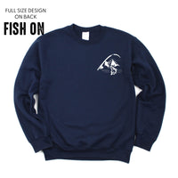 Mountain Fish & Pole - Fish On (pf&b) - BASIC Fleece
