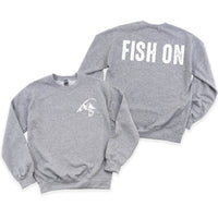 Mountain Fish & Pole - Fish On (pf&b) - BASIC Fleece