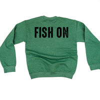 Mountain Fish & Pole - Fish On (pf&b) - BASIC Fleece