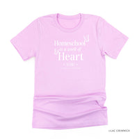 Homeschool Is A Work Of Heart - Unisex Tee