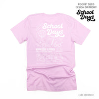 School Days - School Day Items (pf & b) - Unisex Tee
