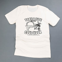 Take A Bite Out of A Good Book - Summer Reading Program 2024 - Unisex Tee