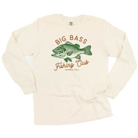 Big Bass Fishing Club - Long Sleeve Comfort Colors Tee