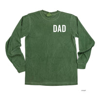 Dad - Classic (pocket) - Long Sleeve Comfort Colors Tee