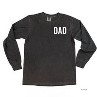 Dad - Classic (pocket) - Long Sleeve Comfort Colors Tee