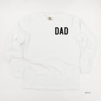 Dad - Classic (pocket) - Long Sleeve Comfort Colors Tee