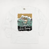 Gone Fishing - Long Sleeve Comfort Colors Tee