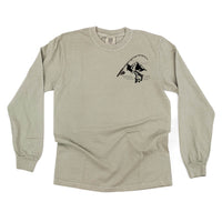 Mountain Fish & Pole - Fish On (pf&b) - LONG SLEEVE Comfort Colors Tee