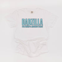 Dadzilla - Father Of The Monster(s) - Comfort Colors Tee