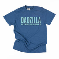 Dadzilla - Father Of The Monster(s) - Comfort Colors Tee