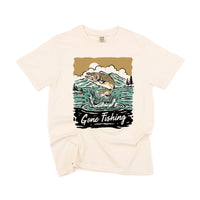 Gone Fishing - Comfort Colors Tee