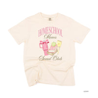 Homeschool Moms Social Club - Comfort Colors Tee