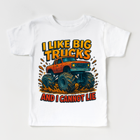 I Like Big Trucks And I Cannot Lie Shirt - Monster Truck Tee