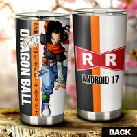 Android 17 Tumbler Cup Custom Car Accessories For Fans