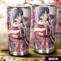 Anime Christmas Sailor Mars Tumbler Cup Custom Sailor Moon Car Accessories